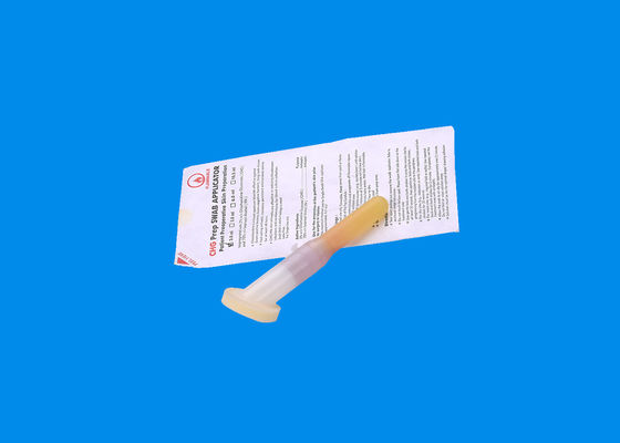 Gluconate CHG Chlorhexidine Applicator γρήγορα να ενεργήσει αντισηπτική λαβή πολυαιθυλενίου