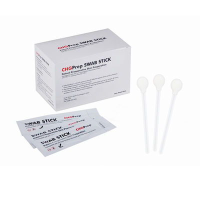 Gluconate Chlorhexidine αποστειρωμένο ραβδί συλλογής πατσαβουρών για τη αποστείρωση δερμάτων