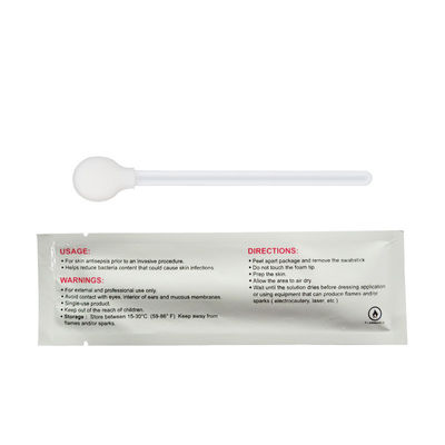 Χειρουργικές Gluconate ραβδιών 2% Chlorhexidine πατσαβουρών CHG αποστειρωμένες πατσαβούρες οινοπνεύματος